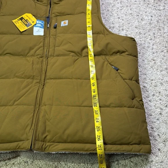 Carhartt plus size 2X Sherpa lined vest NWT - Picture 4 of 9